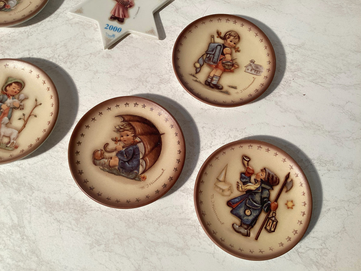 Piattino da collezione Goebel/Hummel in porcellana, Ø 8 cm