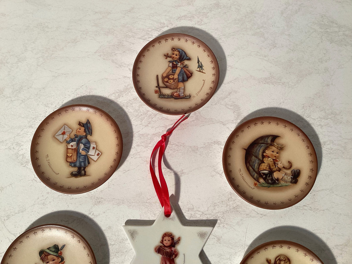 Piattino da collezione Goebel/Hummel in porcellana, Ø 8 cm