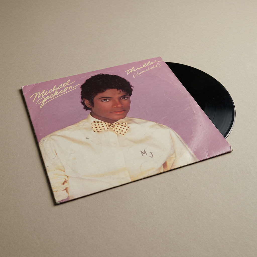 Michael Jackson – Thriller (Special Edit), single vinyle 7″, 1983, Epic