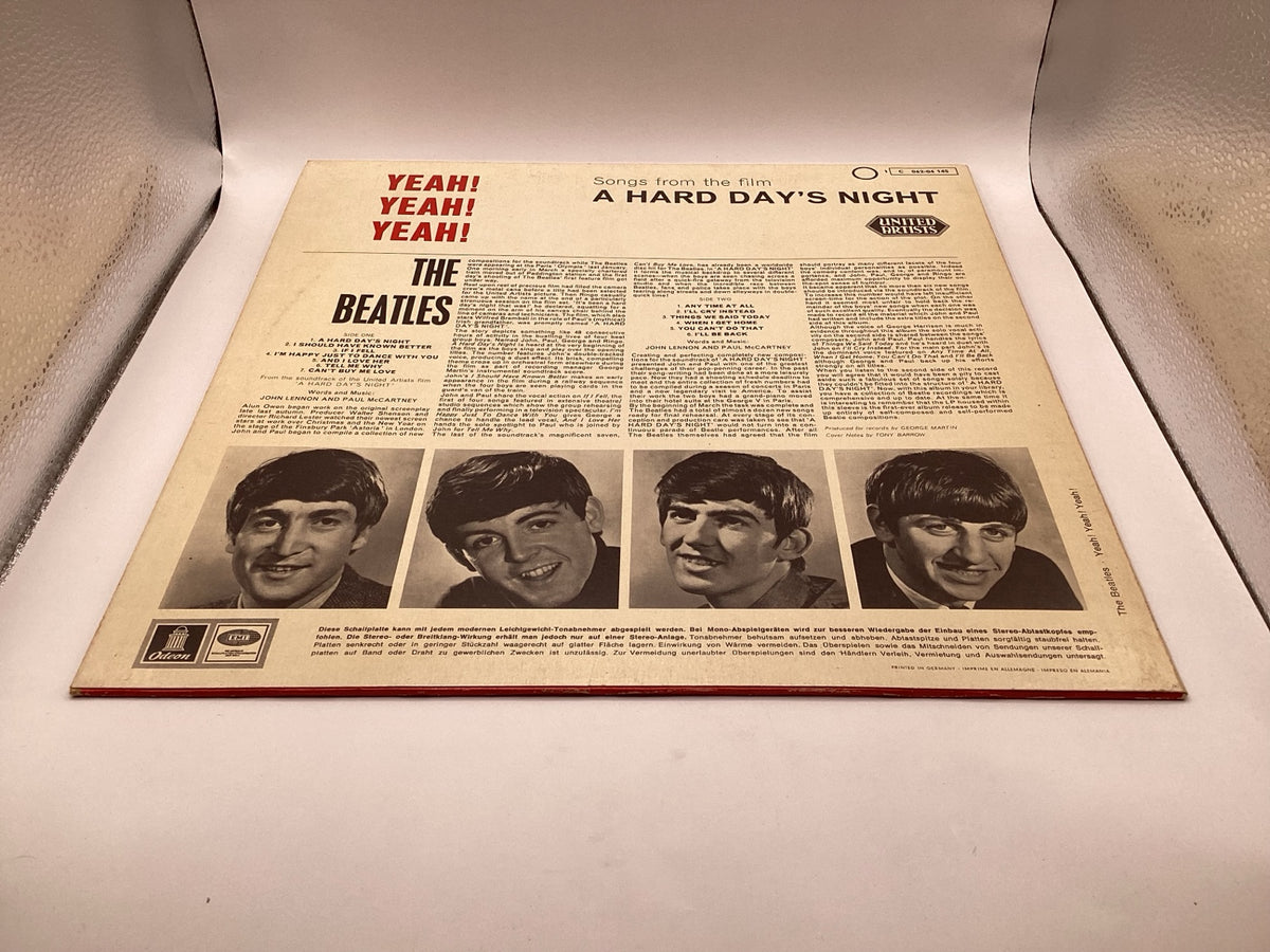 The Beatles – Yeah! Yeah! Yeah! (A Hard Day’s Night), LP Odeon stéréo