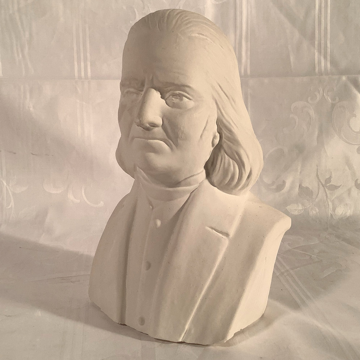 Busto di Franz Liszt in gesso, 18 cm