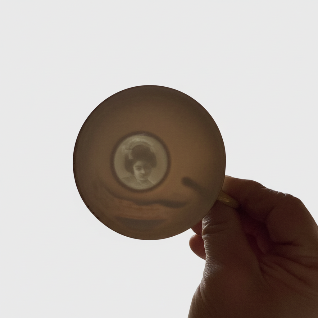 Vintage Japanisches Geisha Teeservice 23-teilig - Lithophane Porzellan handbemalt – Detailansicht 5