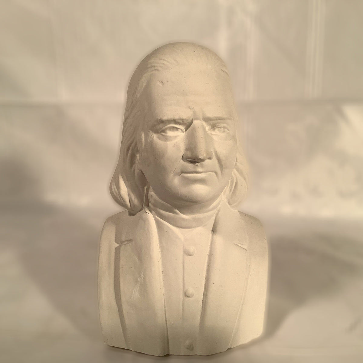 Busto di Franz Liszt in gesso, 18 cm