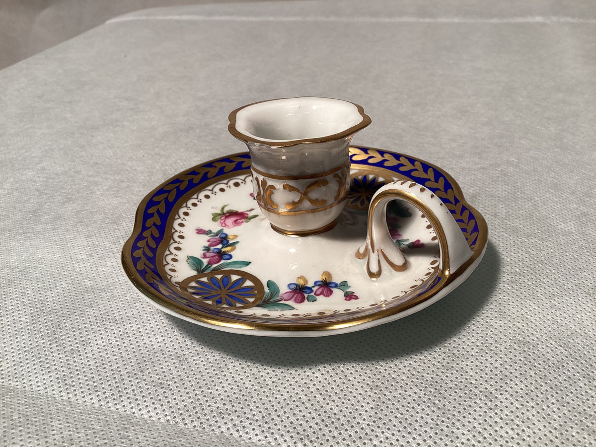 Dresden Porzellan Sammeltasse bemalt Teetasse, Mini hübsche Tasse 14 79 – Gesamtansicht