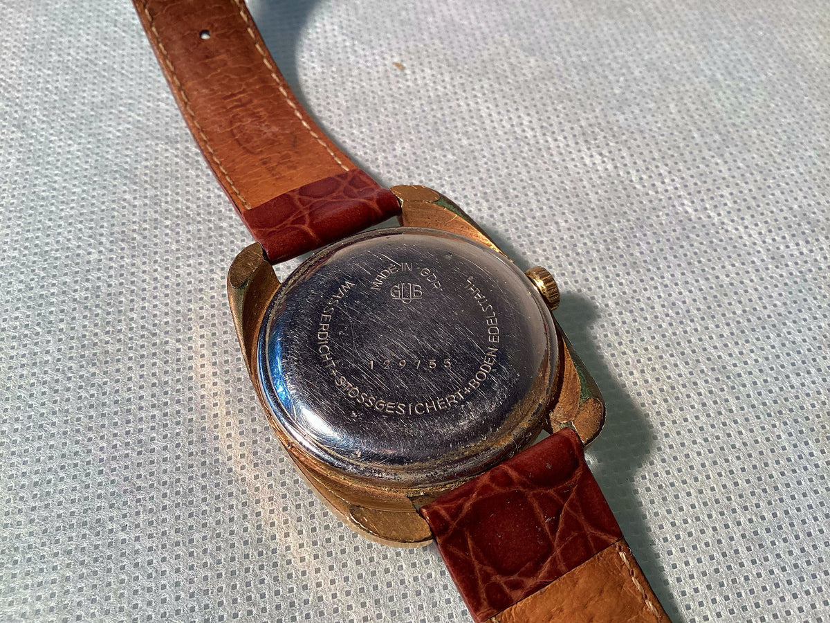 Glashütte Specimatic 26 Rubis – Original DDR Armbanduhr 1960er GDR – Detailansicht 2