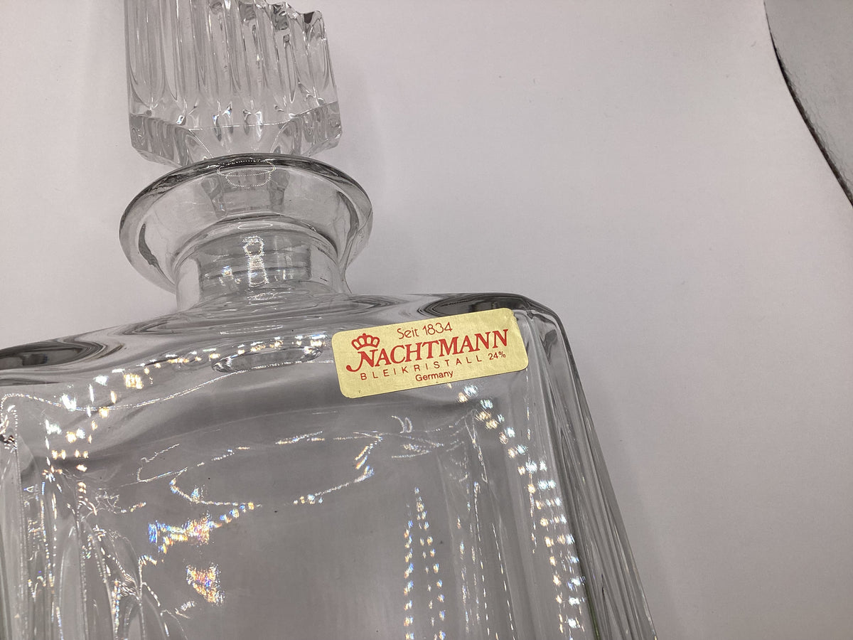 Nachtmann Whiskey Karaffe – Massive Bleikristall Karaffe mit edlem Schliff – Detailansicht 4