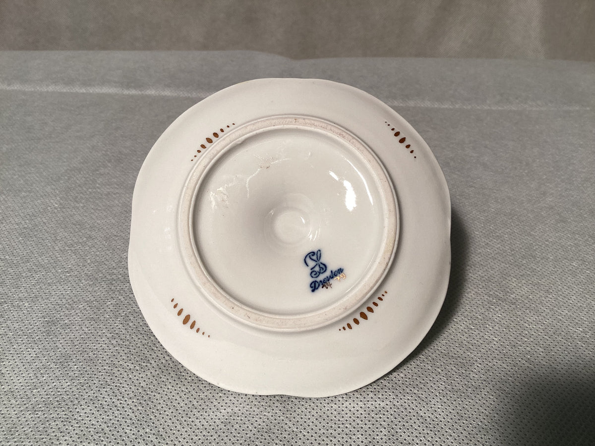 Dresden Porzellan Sammeltasse bemalt Teetasse, Mini hübsche Tasse 14 79 – Detailansicht 5