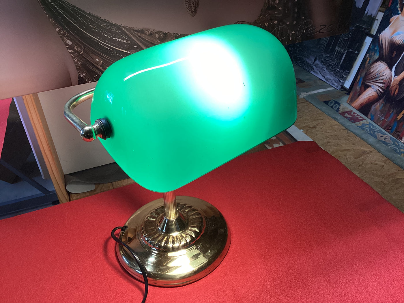 Sekretär oder Nachttischlampe H35xB 25