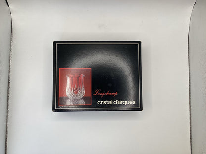 Cristal d’Arques Longchamp Originalverpackung mit Produktabbildung