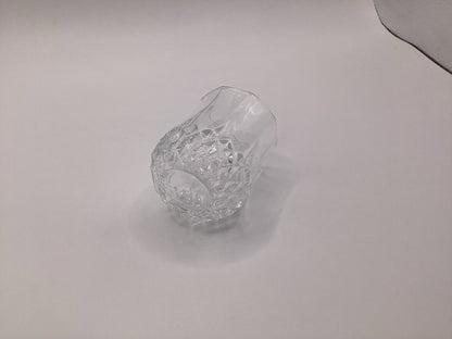 Longchamp Likörglas einzeln, seitlich liegend, facettierter Boden