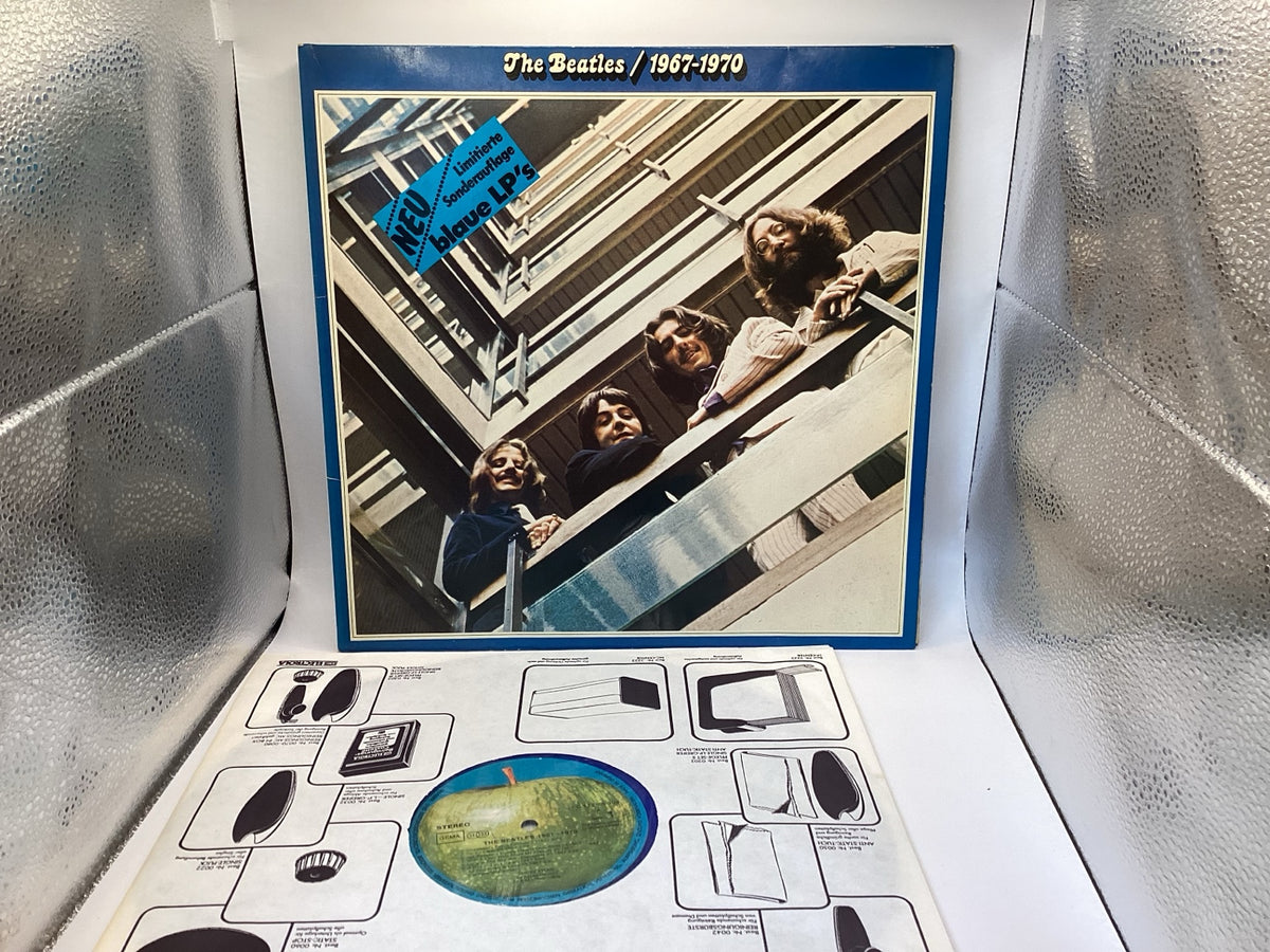 The Beatles – 1967–1970, 2 LP en vinyle bleu, édition limitée de 1978