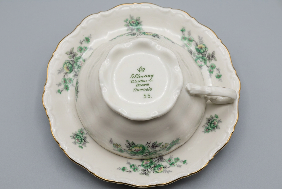Seltmann Weiden Coffee Set "E. Bavaria Teresla", Vintage