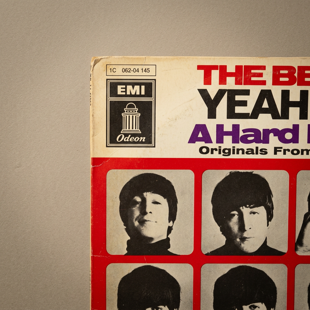 The Beatles – Yeah! Yeah! Yeah! (A Hard Day’s Night), LP Odeon stéréo