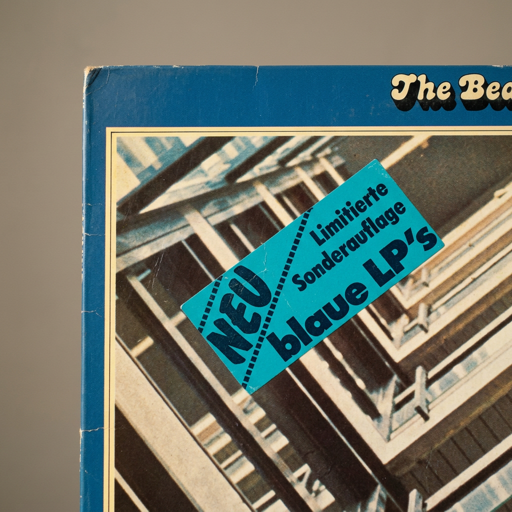 The Beatles – 1967–1970, 2 LP en vinyle bleu, édition limitée de 1978