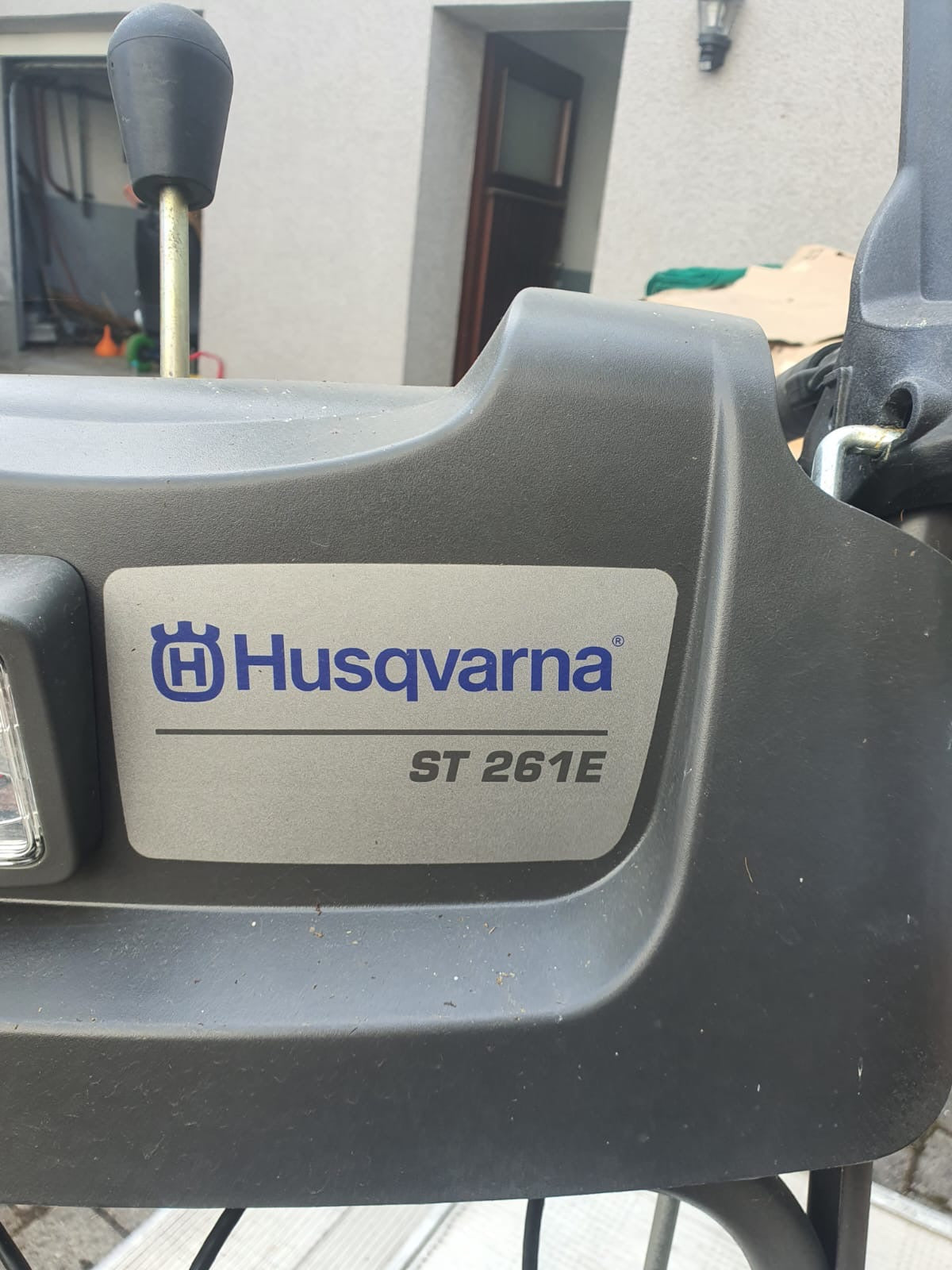 Typenschild Husqvarna ST 261E Schneefräse