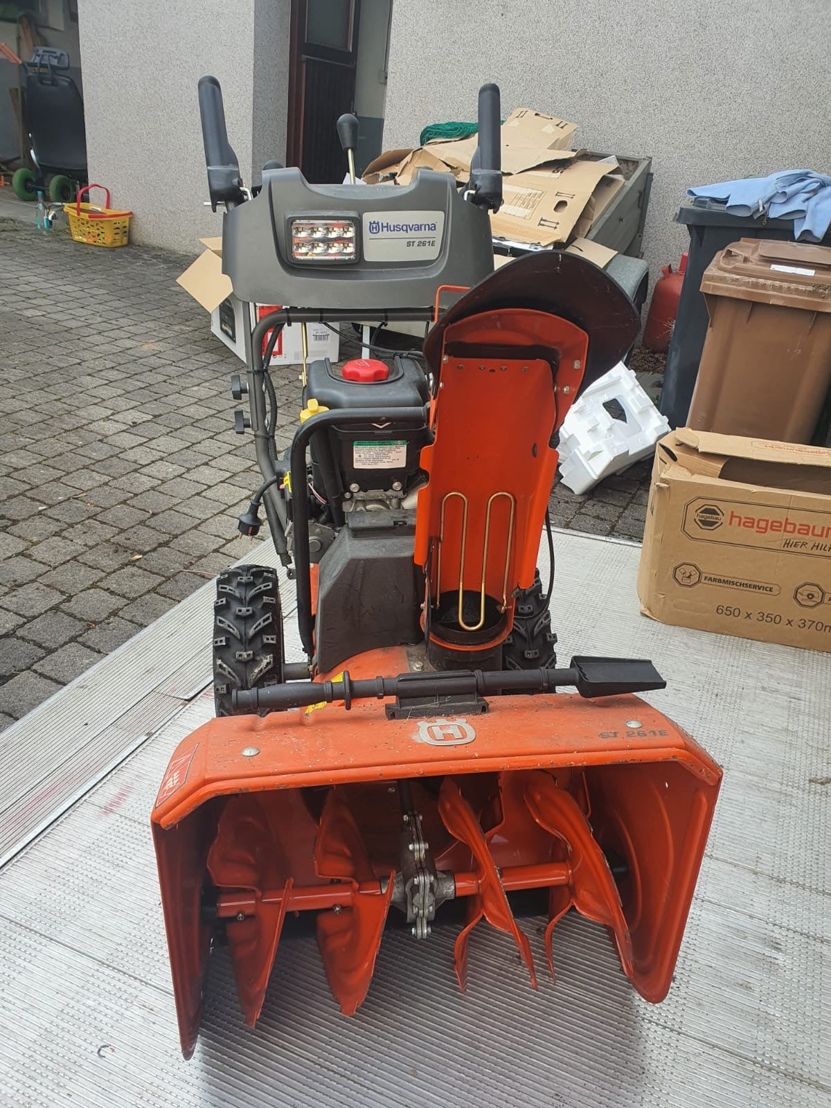 Husqvarna ST 261E Schneefräse, gebraucht, 61 cm, Elektrostart