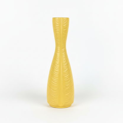 Keramikvase 907 in Gelb, West-Germany-Stil, 1960er, 34 cm