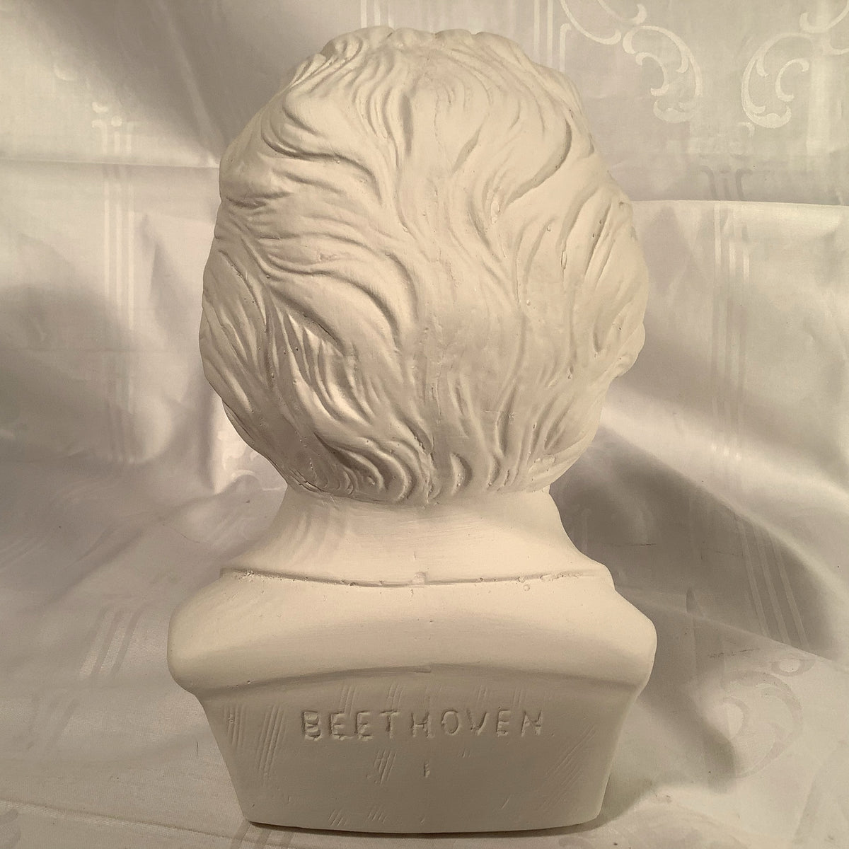 Beethoven-Büste aus Gips, 17 cm – Detailansicht
