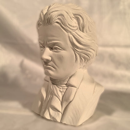 Büste Beethoven - Figur/Skulptur aus Gips – Detailansicht 2
