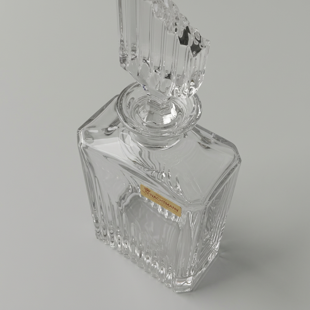 Nachtmann Whiskey Decanter, Solid Lead Crystal, Vintage