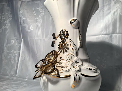 Italienische Deko-Vase – Vintage Keramik mit mediterranem Charme – Detailansicht 3